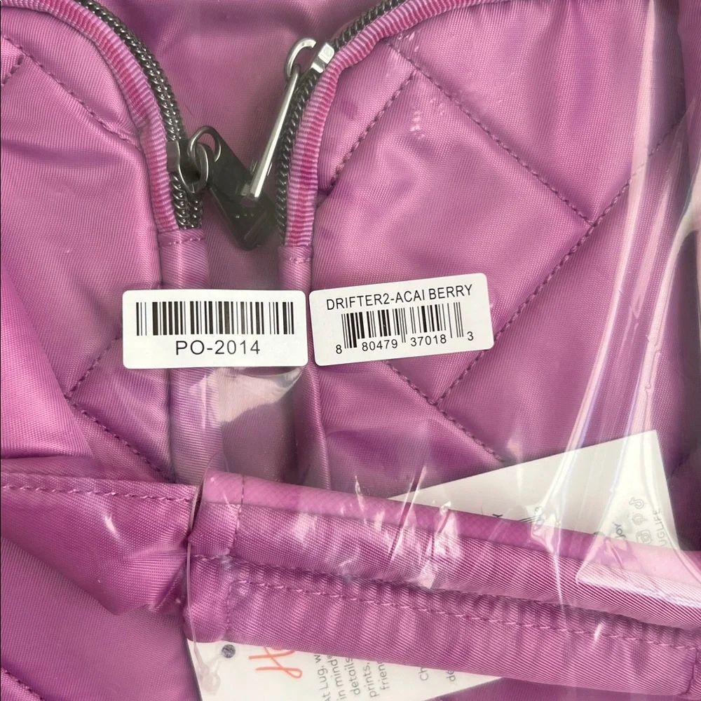 NWT Lug Drifter 2 Duffel Bag in Açaí Berry - Picture 2 of 10